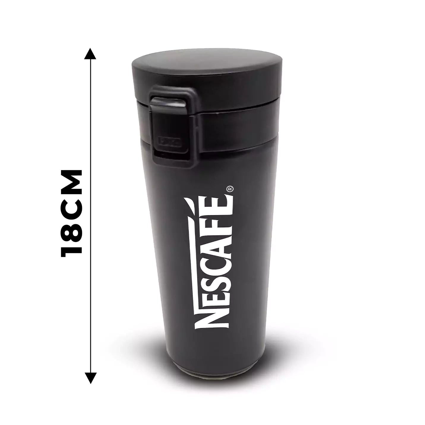 Delux Black Insulated Stainless Steel Mug Tumbler Img 4